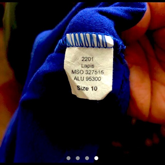 Kids Blue short sleeve t-shirt - Picture 4 of 6